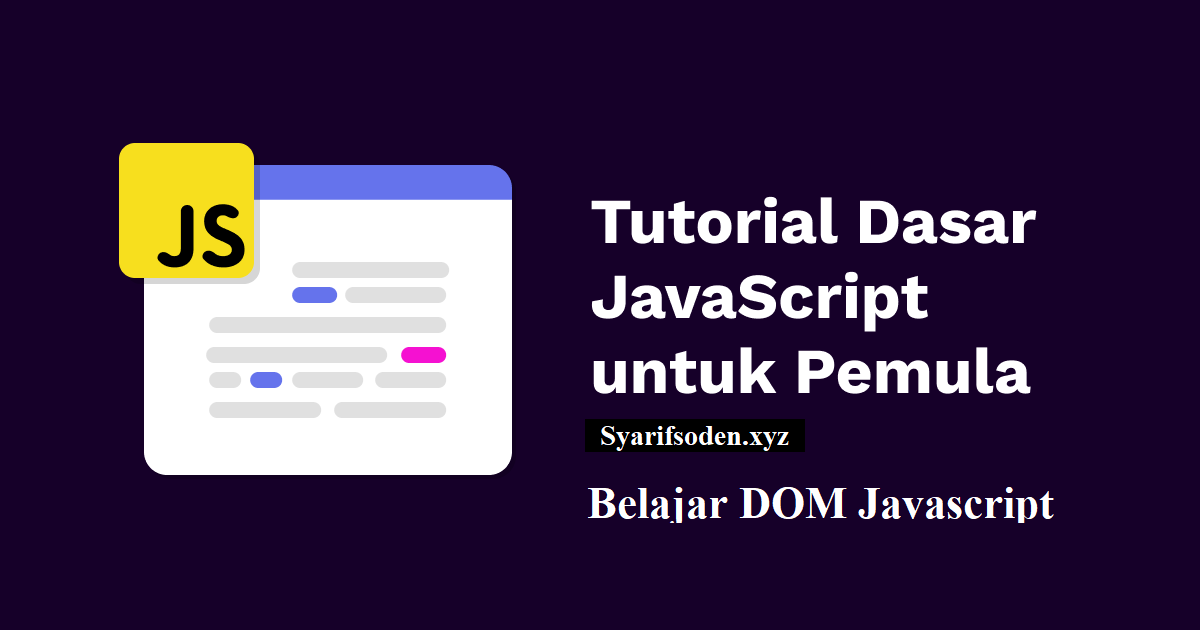 Belajar DOM Javascript